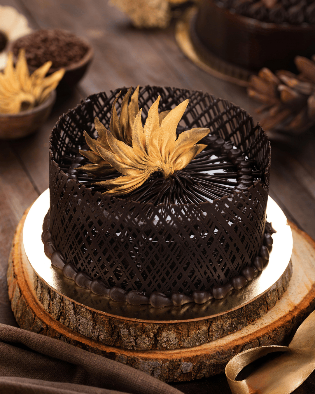 Dark Chocolate Premium Cake