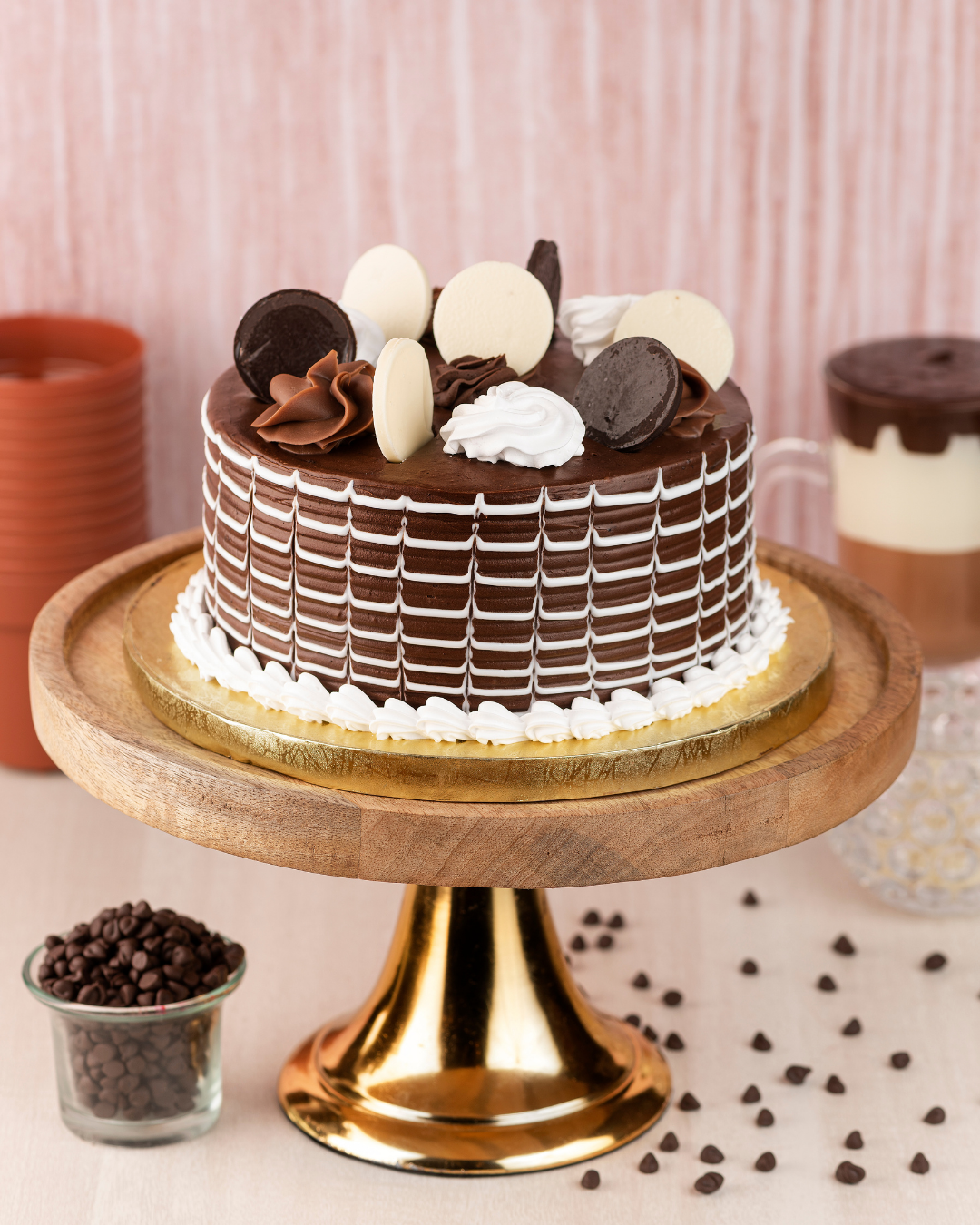 Triple Chocolate Exotic Cake