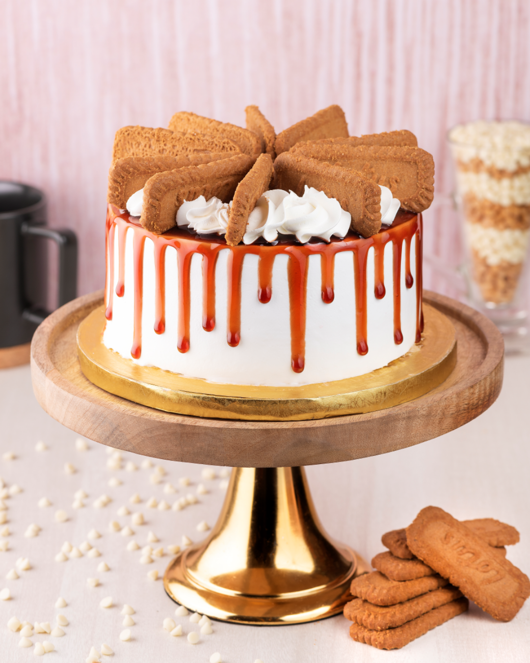 Lotus Biscoff Premium Exotic Cake