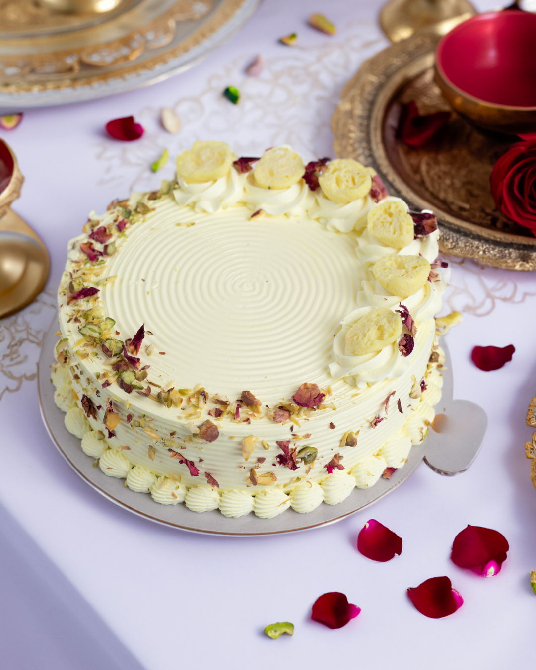 Rasmalai Indian Cake