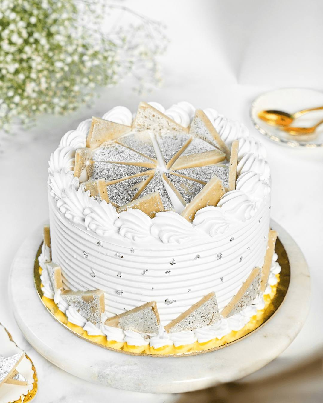 Kaju Katli Indian Cake